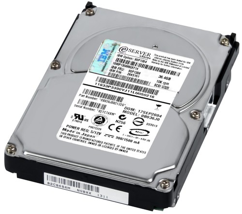 Hard drive ibm 90p1308 - hard,