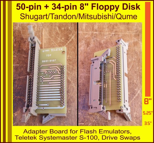 New convert floppy - 8"-5.25",