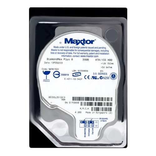 Maxtor diamondmax plus 30gb - plus,